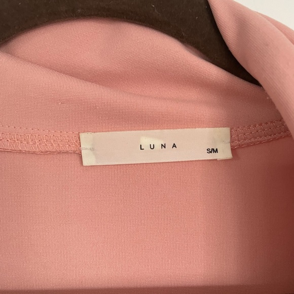 Light Pink Luna Open Light Jacket - Picture 2 of 3